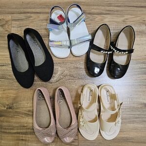 Little Girl Flats Shoe Bundle
